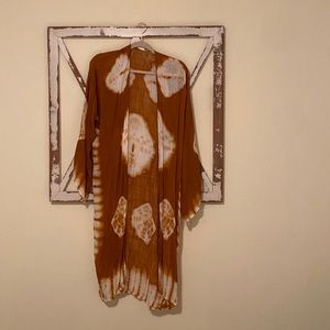 Tie-dye kimono